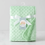 HushBlanket - Soft and Warm Fleece Baby Blanket with Thermal Effect for Newborns and Toddlers