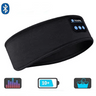Wireless Bluetooth Sleep Headband & Eye Mask - Elastic, Comfortable Headphones with Removable Speakers for Sleep & Exercise