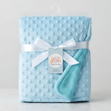 HushBlanket - Soft and Warm Fleece Baby Blanket with Thermal Effect for Newborns and Toddlers