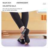 FlexStep - skridsikre yogastrømper med åndbar lycra & ekstra stabilitet til pilates, dans og fitness