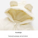 CuddleWear – Varm Babyoverall med Fleecefoder & Lättanvänd Dragkedja för Höst och Vinter