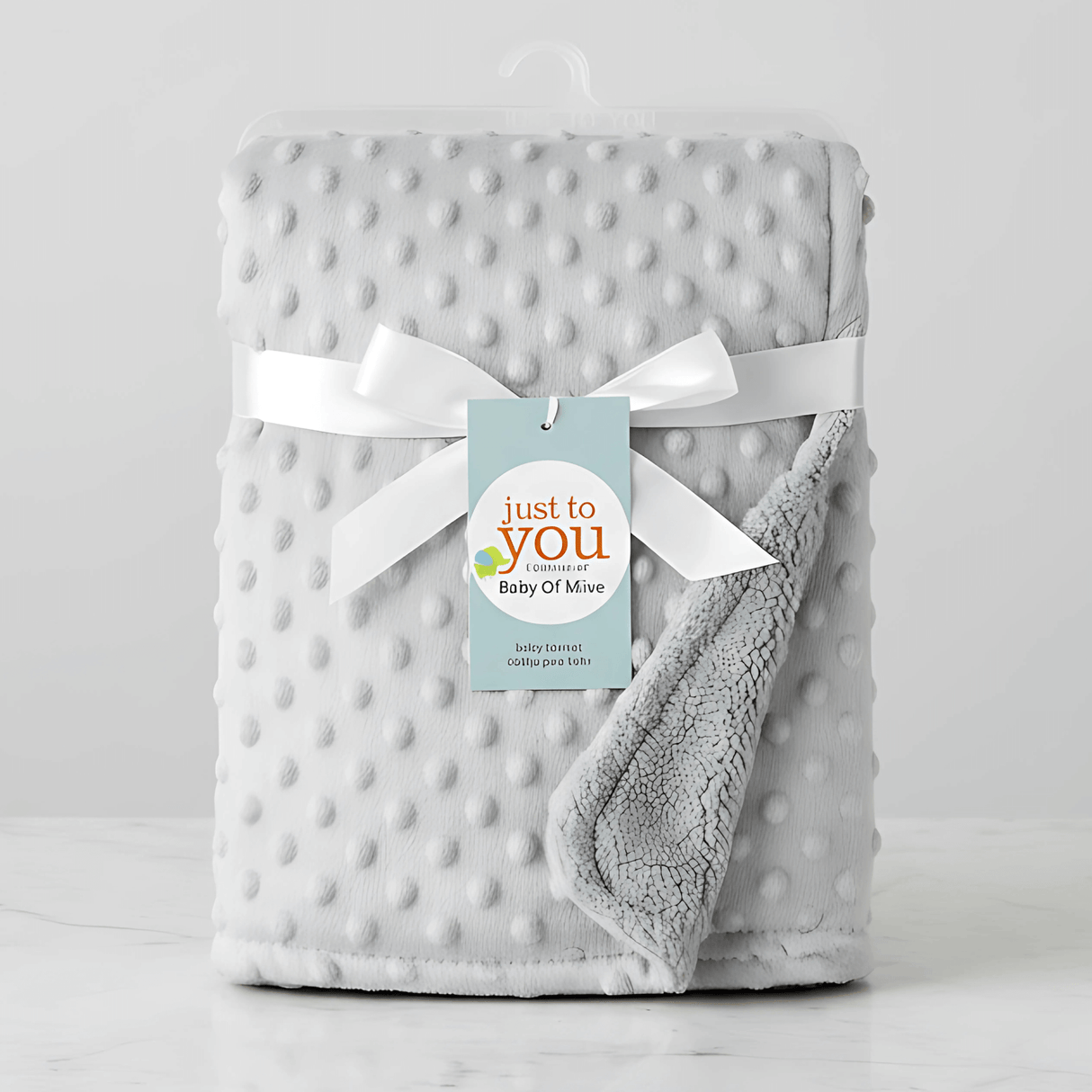 HushBlanket - Soft and Warm Fleece Baby Blanket with Thermal Effect for Newborns and Toddlers