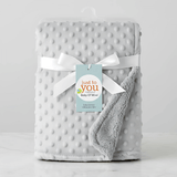 HushBlanket - Soft and Warm Fleece Baby Blanket with Thermal Effect for Newborns and Toddlers