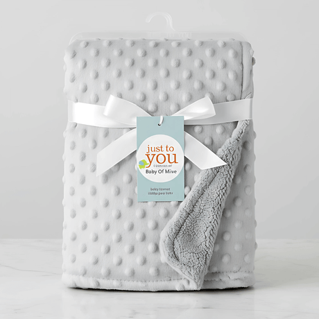 HushBlanket - Soft and Warm Fleece Baby Blanket with Thermal Effect for Newborns and Toddlers