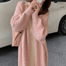 Knitted Loose Fitted Cardigan