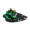 Comfortable Luminous EVA Shark Slides
