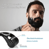 BeardPeak - Beard Care Kit with Oil, Balm, Micro-Needle Roller & Comb for a Well Groomed Beard