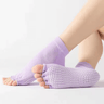 MovaSoft - Open Five-Toe Yoga and Pilates Socks with Anti-Slip & Breathable Comfort