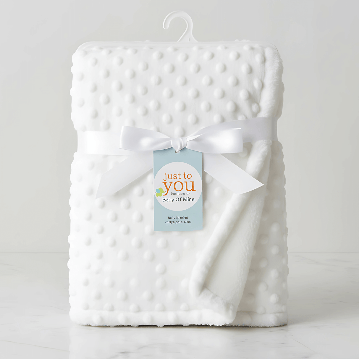 HushBlanket - Soft and Warm Fleece Baby Blanket with Thermal Effect for Newborns and Toddlers