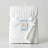HushBlanket - Soft and Warm Fleece Baby Blanket with Thermal Effect for Newborns and Toddlers