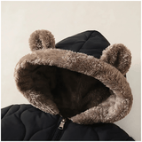 SnugCub – Vinteroverall för Bebis med Fleecefoder, Huva & Värmande Komfort
