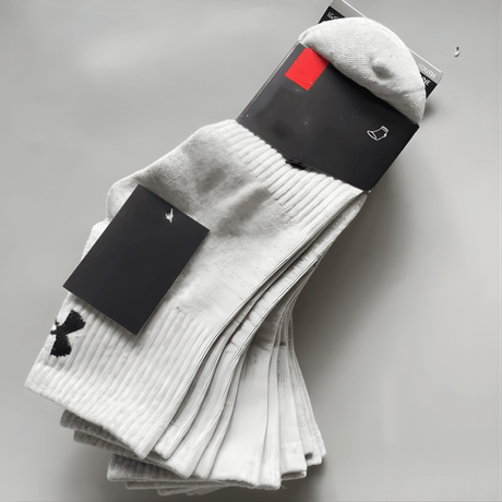 FlexWeave – 6-Pack Unisex Sportstrumpor i Bomull för Alla Säsonger