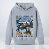 GiggleWear - Hoodie with Italian Mindrot Characters for Kids & Adults