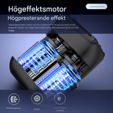 TrimPro - Bærbar elektrisk barbermaskine med 4-bladssystem & Vaskbart design til krop og ansigt