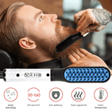 GroomFlex - Electric Comb and Hair Styler with Ionization & Adjustable Heat for Beard and Hair