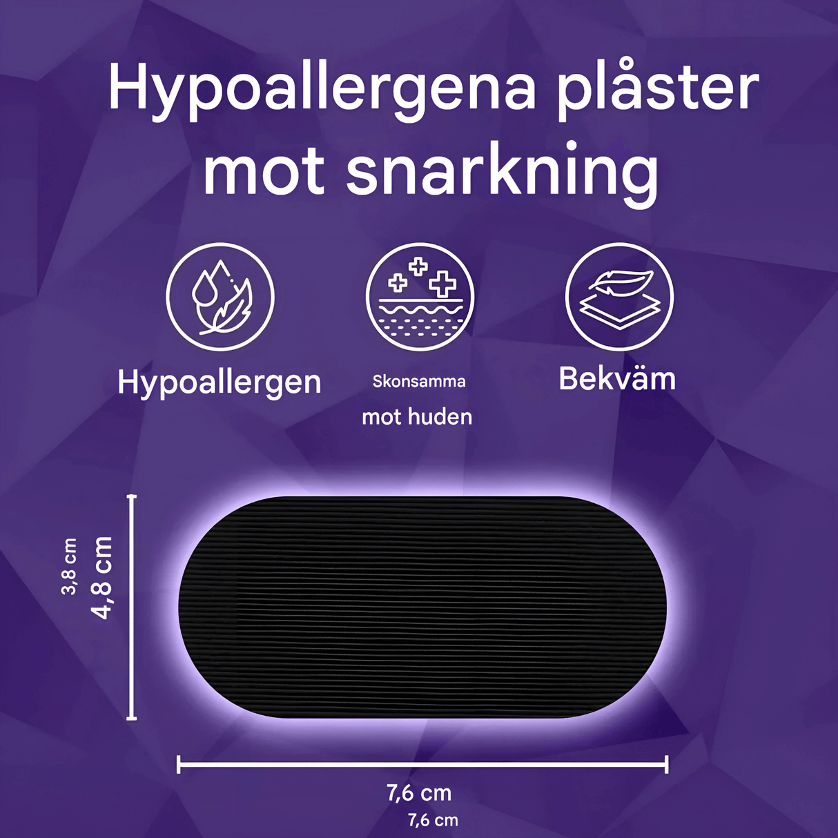 SilentSeal - Skin-friendly anti-snoring mouth tape & for nasal breathing during sleep and rest