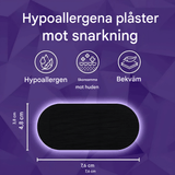 SilentSeal - Skin-friendly anti-snoring mouth tape & for nasal breathing during sleep and rest