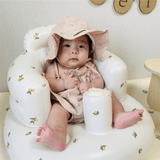 BabyNest - Inflatable Baby Chair in PVC for Feeding, Bathing & Play