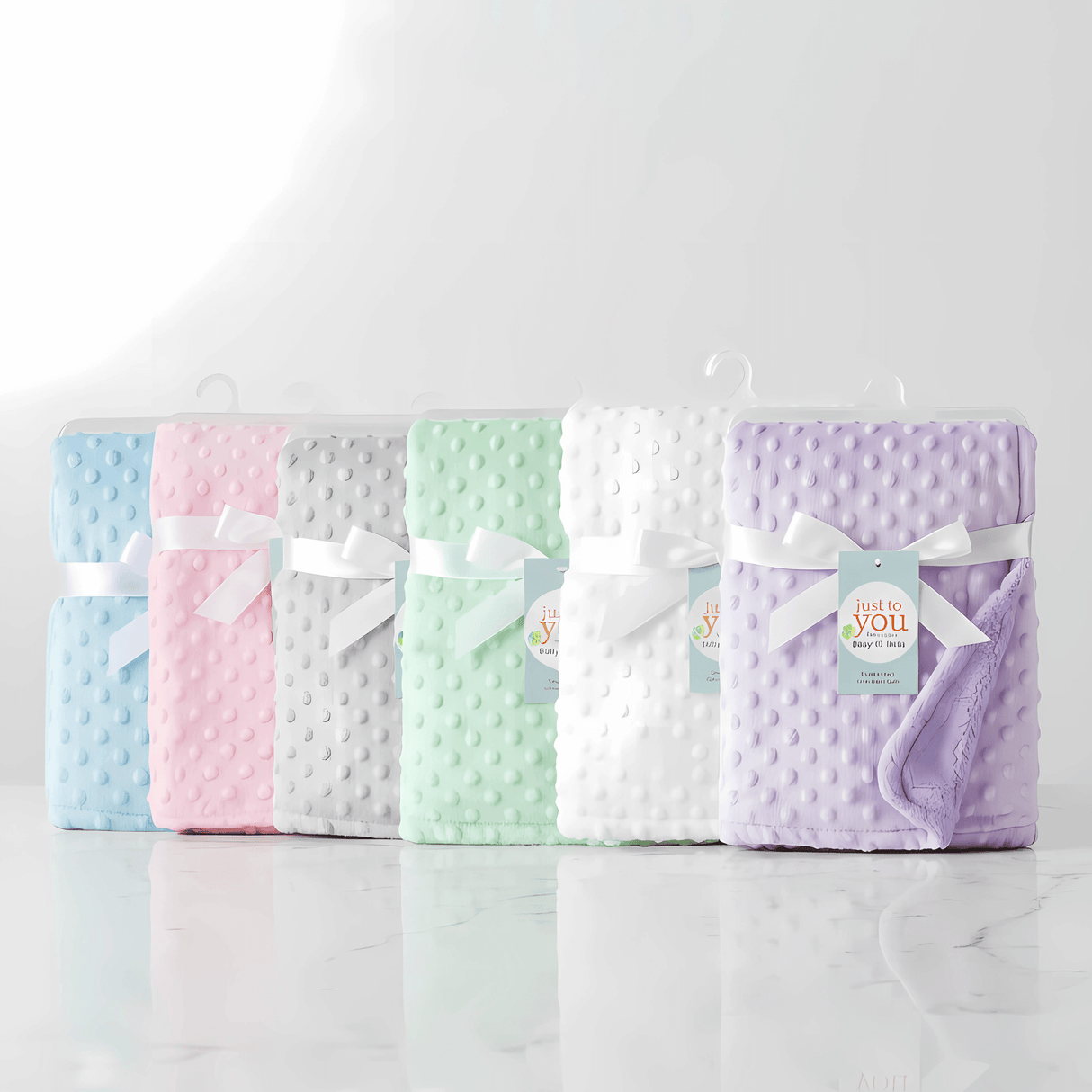 HushBlanket - Soft and Warm Fleece Baby Blanket with Thermal Effect for Newborns and Toddlers