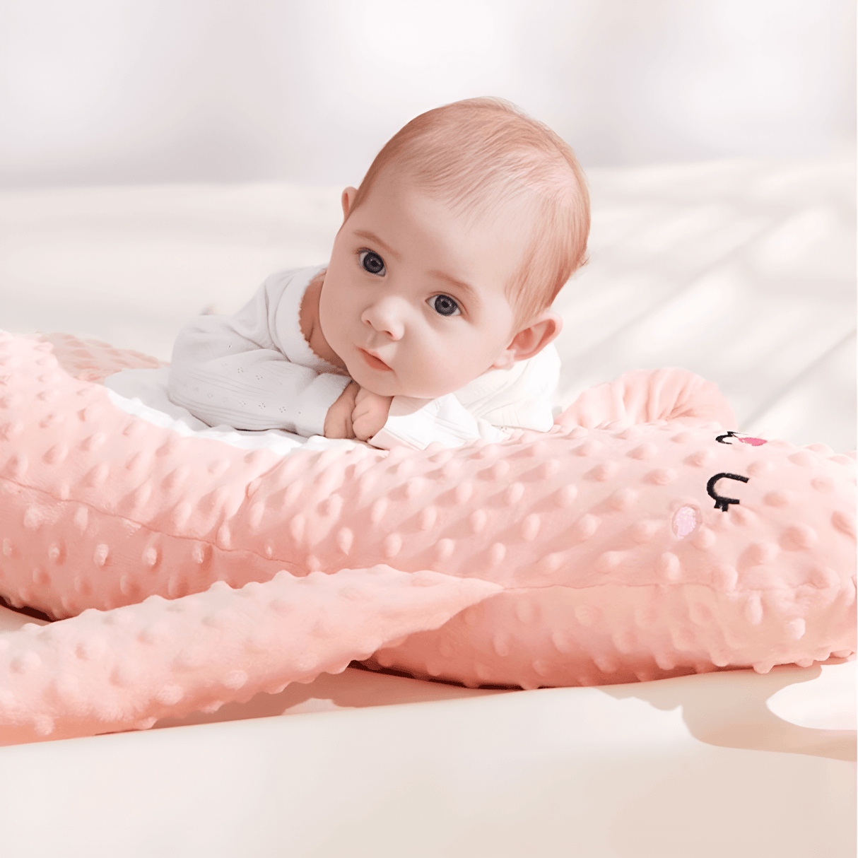 CuddleNest - Multifunctional Baby Sleep Doll with Safety, Warmth, Music and Flapping Fingers