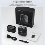 TrimPro - Bærbar elektrisk barbermaskine med 4-bladssystem & Vaskbart design til krop og ansigt