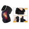 Electric heat therapy massager