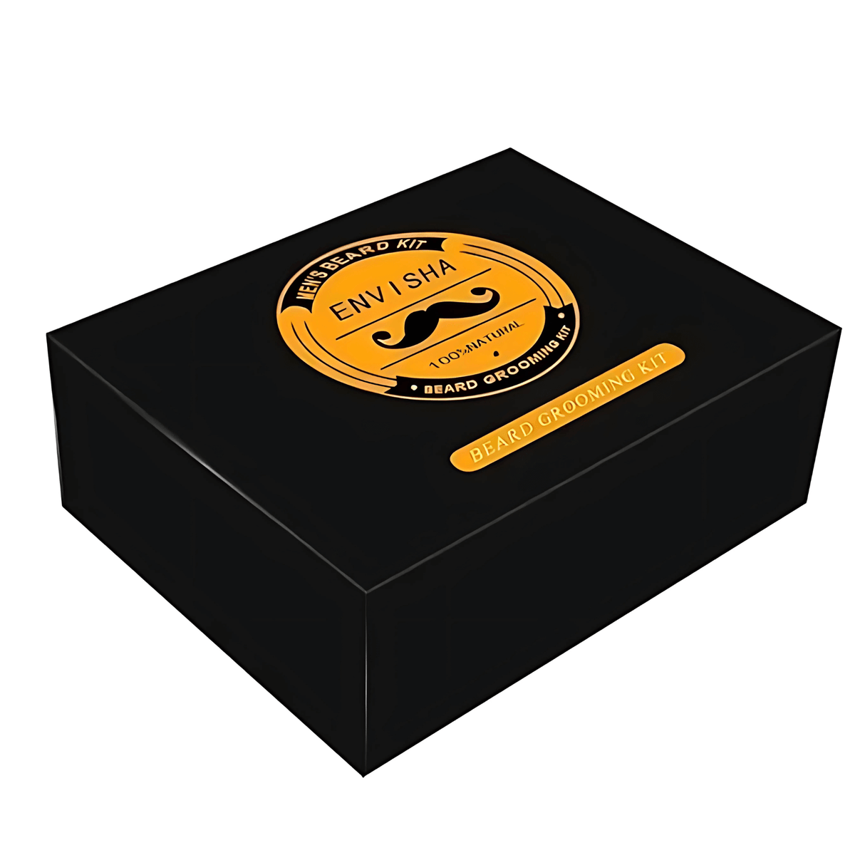 BeardMaster - 6-in-1 Beard Care Kit for Men with Oil, Balm, Comb, Brush & Scissors