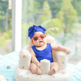 BabyNest - Inflatable Baby Chair in PVC for Feeding, Bathing & Play