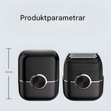 TrimPro - Bærbar elektrisk barbermaskine med 4-bladssystem & Vaskbart design til krop og ansigt