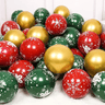 Glædelig jul balloner i flere farver - Latexballoner Festballoner