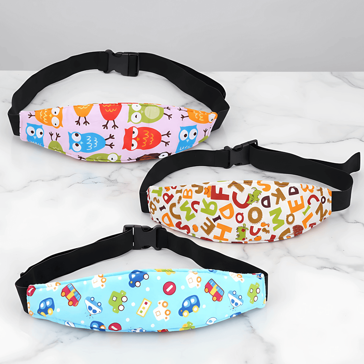 SafeNap - Child Car Seat & Sleeping Support with Head Restraint for Travel and Rest