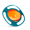 Spill-resistant Gyro Bowl for Children