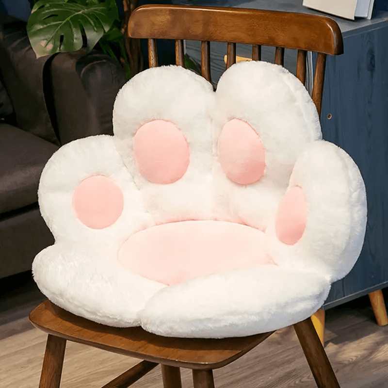 Ergonomisk Katt Tass Sittkudde – Mjuk Plysch och Lätt att Rengöra