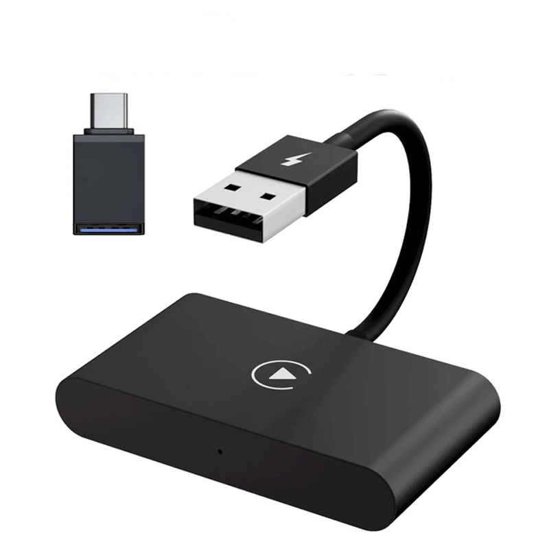 CarPlay Trådlös Adapter för iOS - USB, USB-C - Vit