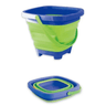 Collapsible Sand Bucket Beach Toy Kids 2L