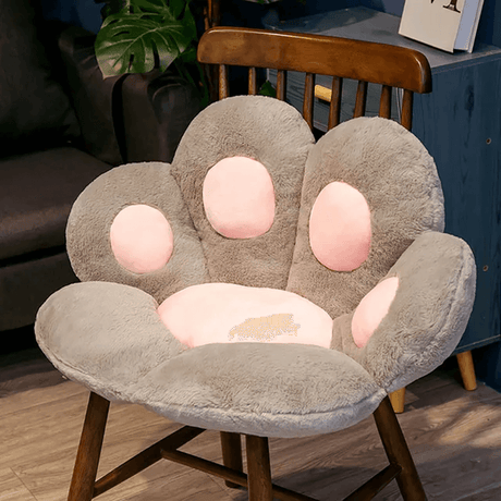 Ergonomisk Katt Tass Sittkudde – Mjuk Plysch och Lätt att Rengöra
