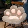 Ergonomic Cat Paw Seat Cushion - Soft Plush and Easy to Clean