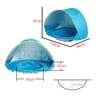 Pop-Up UV Tent with Pool Beach Tent Sun Tent