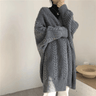 Knitted Loose Fitted Cardigan