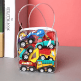 6-pack Mini Ingenjörsbilar – Hållbara Diecast Leksaker