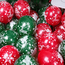 Glædelig jul balloner i flere farver - Latexballoner Festballoner