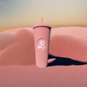 Reusable Mug with Straw 710ml