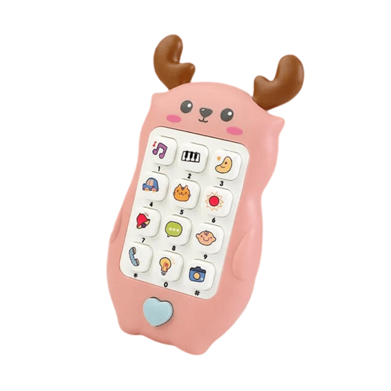 Sensorisk Babyleksak Telefon – Stimulerar Sinnesutveckling och Lek