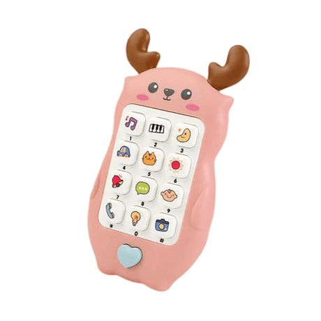 Sensorisk Babyleksak Telefon – Stimulerar Sinnesutveckling och Lek