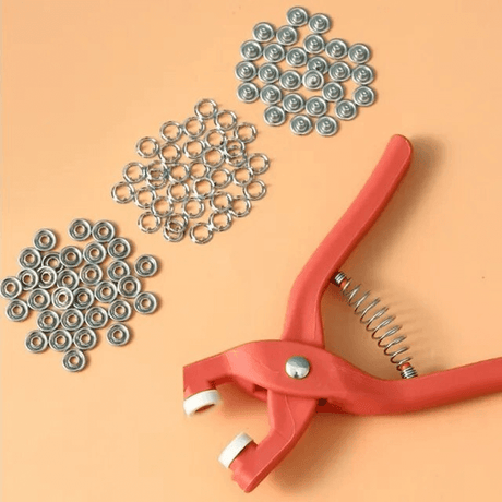 DIY Metall Tryckknapp Verktyg – Precisionsverktyg för Kläder, Läder och Hantverk