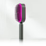 Self-cleaning hairbrush One Click