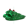 Comfortable Luminous EVA Shark Slides