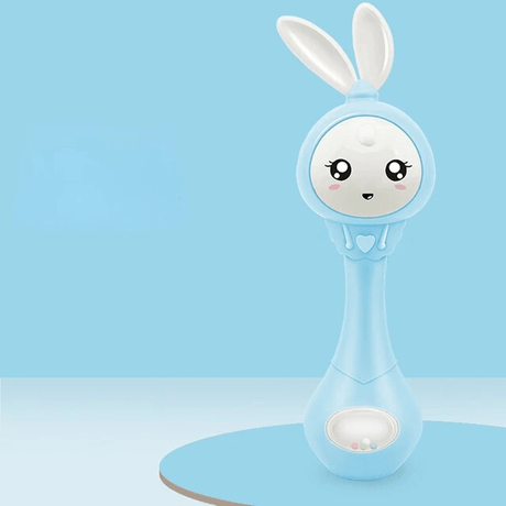Baby Rattle med Blinkande Ljus och Musik – Greppvänlig och Säker