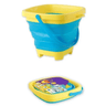 Collapsible Sand Bucket Beach Toy Kids 2L