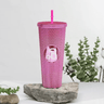 Reusable Mug with Straw 710ml